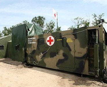 Army field hospital