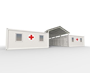 container hospital