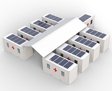 solar powered medical clinic