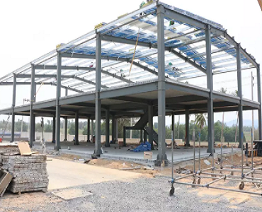 Two-story Steel Structure Warehouse