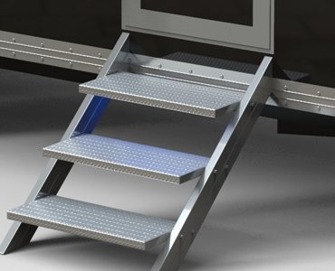 Event restroom trailers