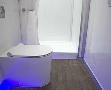 bathroom shower trailer