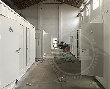 container toilet price