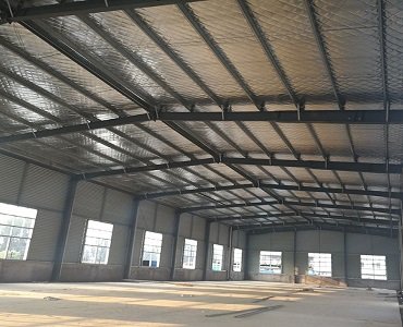 galvanized steel frame building