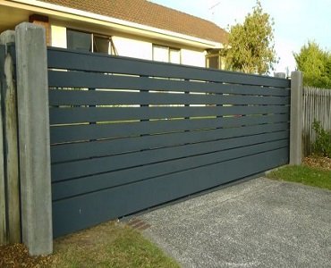 galvanized steel frame gate