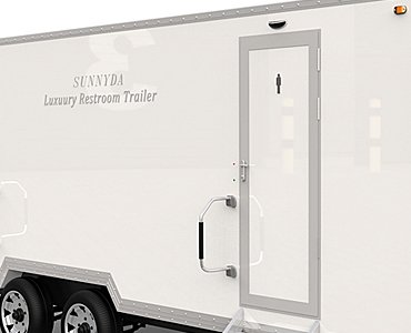 luxury toilet trailer for sale
