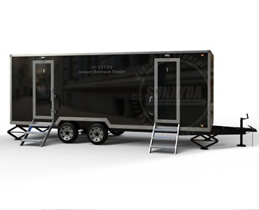 portable washroom trailers