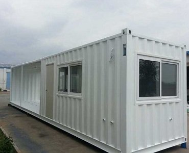 shipping container camp house