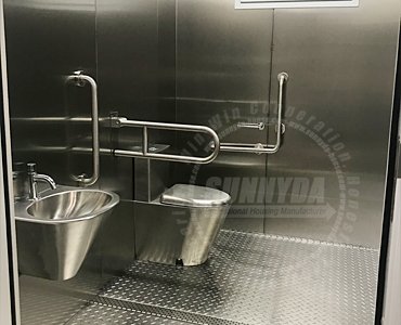 shipping container restroom for sale