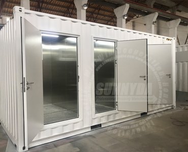 shipping container toilets