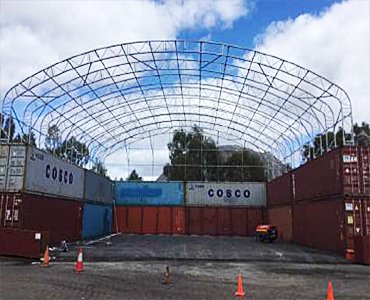 storage container shelter