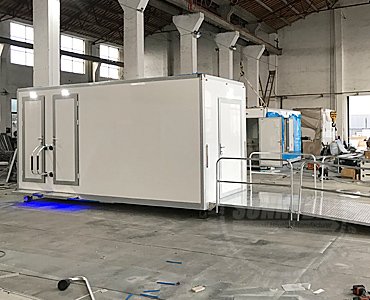 handicap accessible porta potty