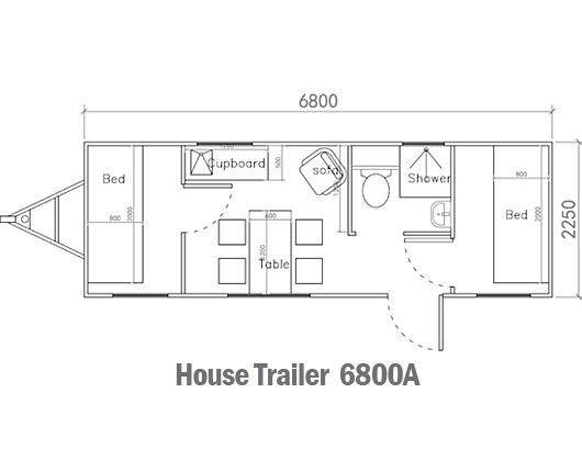 portable office trailer with bathroom
