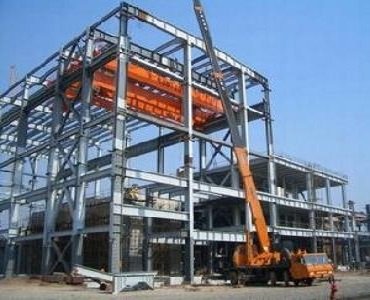 power plant steel structure