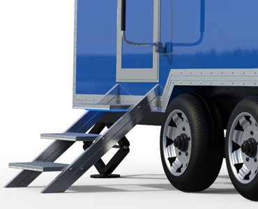 vip portable restroom trailers