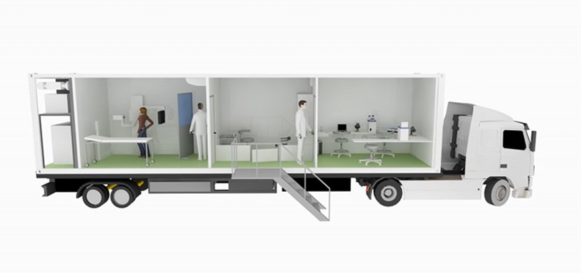  Medical laboratory trailer