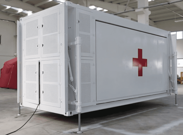 Expandabale mobile hospital