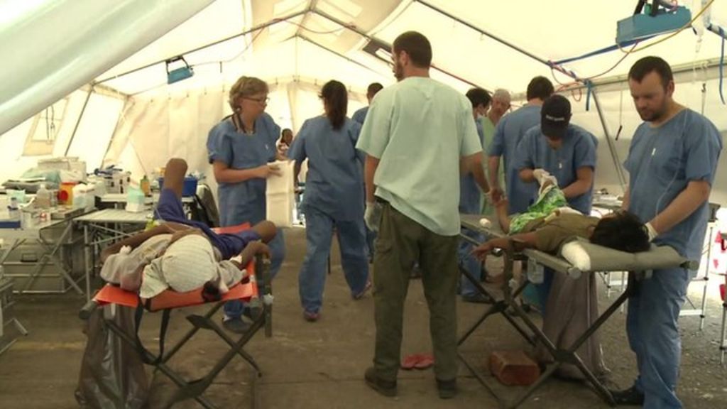  Pateints in field hospital