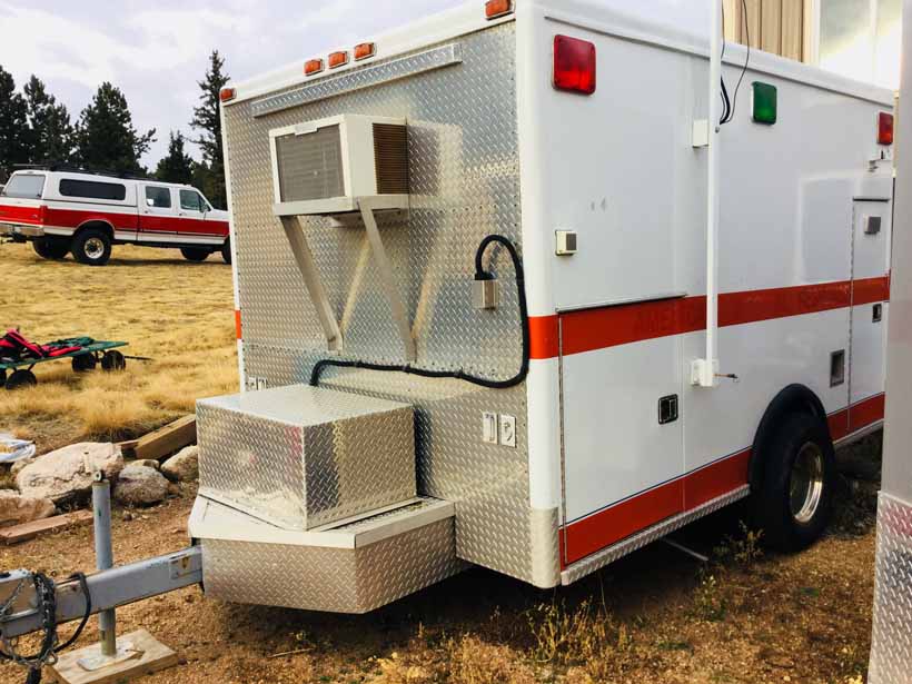 First Aid trailer