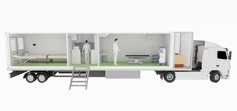 Mobile surgical unit