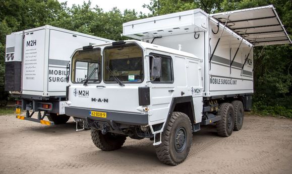 Mobile surgical unit