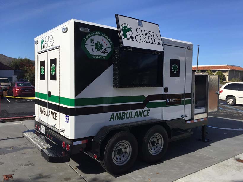 First Aid trailer