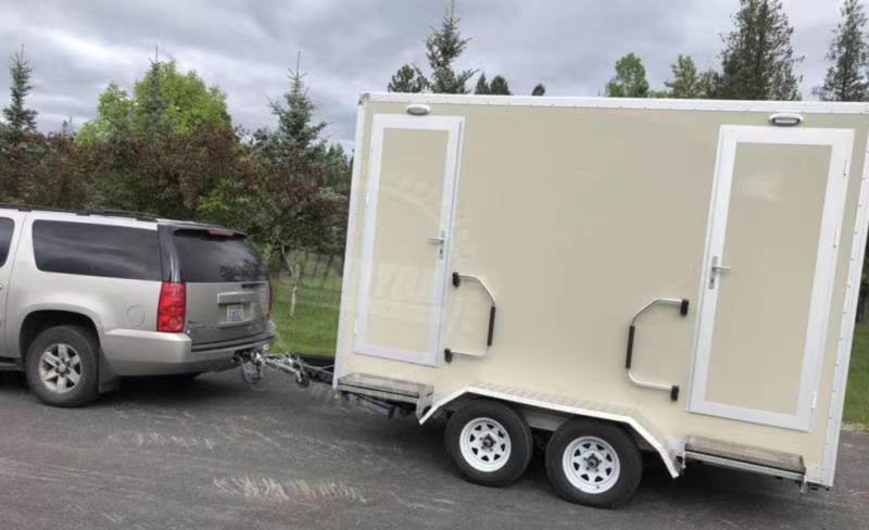 Luxury portable toilets