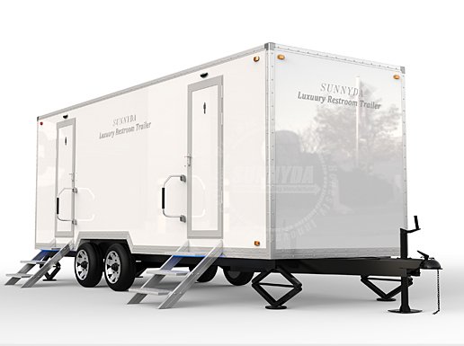 luxury toilet trailer