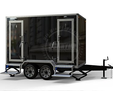 luxury toilet trailer