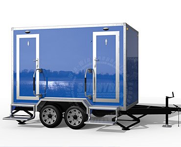 luxury toilet trailer