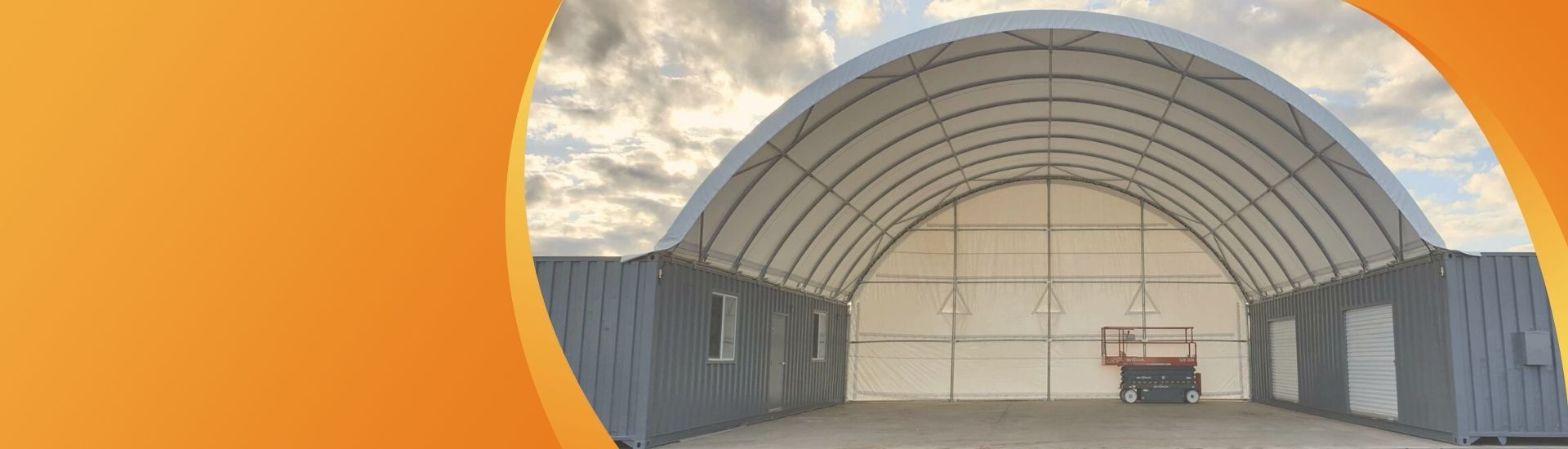 Container Shelter banner