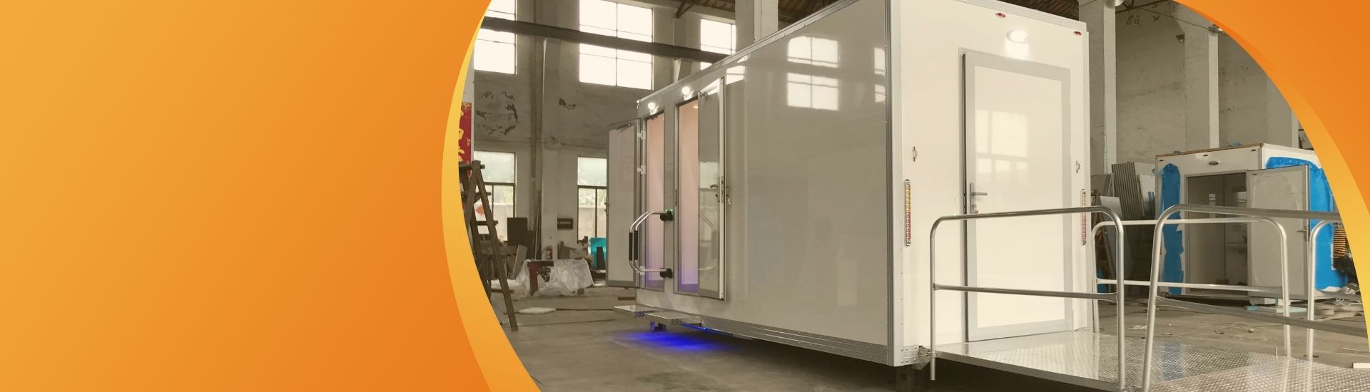 Handicap Portable Toilet banner