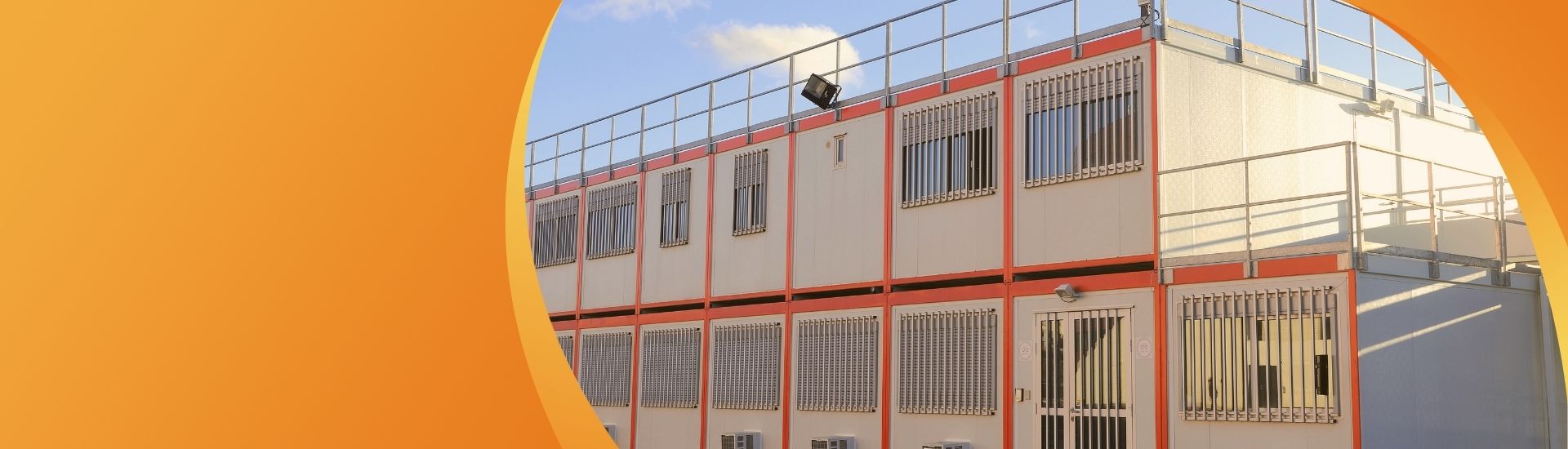 container camp banner