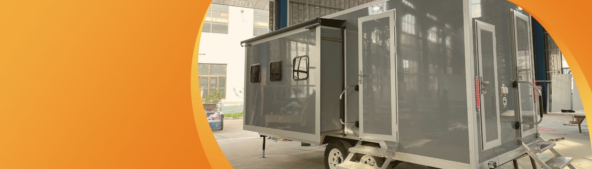 slide office trailer banner