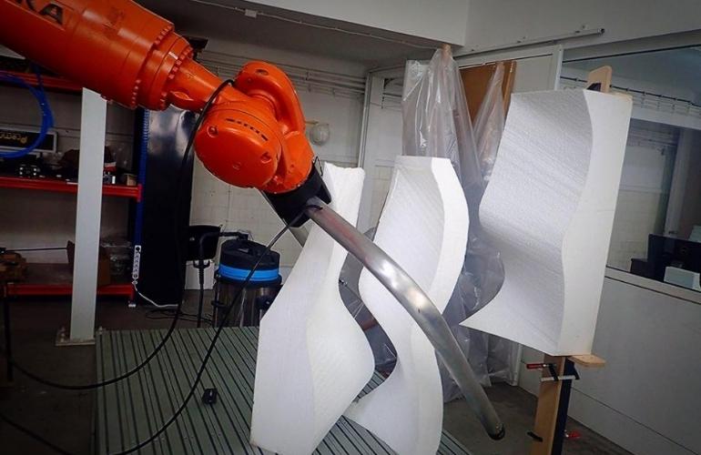 EPS Moulding Robotic Production Process