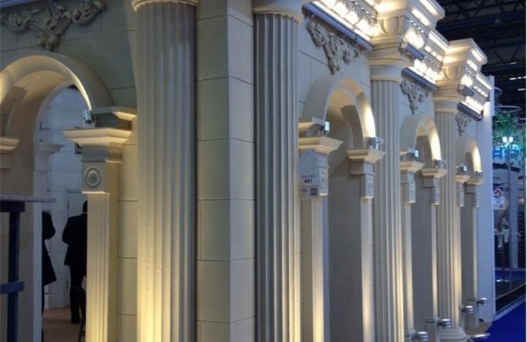 Easy to Install EPS Roman Columns Moulding