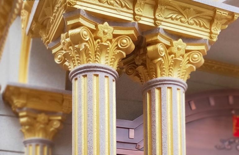Fire Protected EPS Columns Moulding