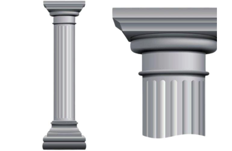 Lightweight EPS Column Moulding